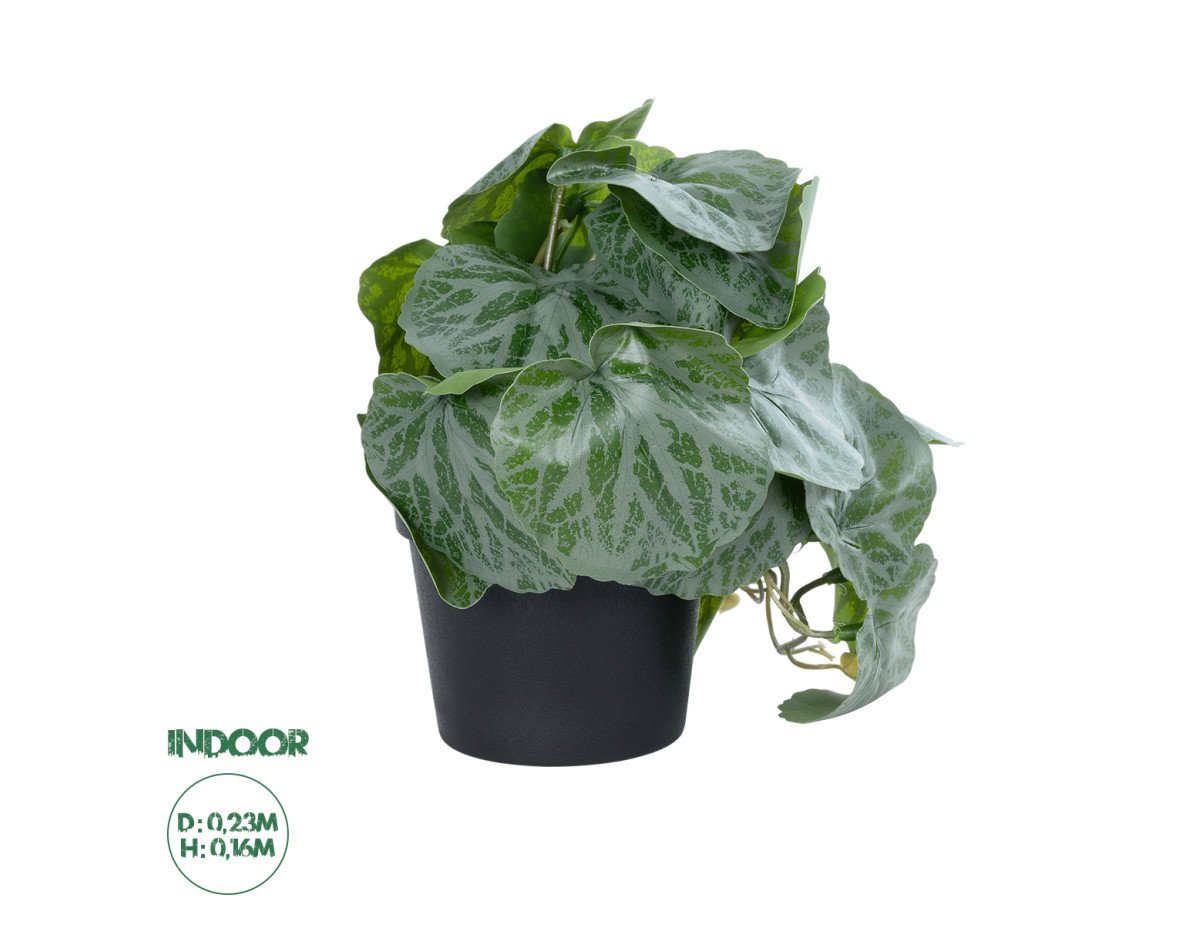 GloboStar® Artificial Garden STRAWBERRY PLANT 20950 Διακοσμητικό Φυτό Φραουλιά Φ23 x Υ16cm