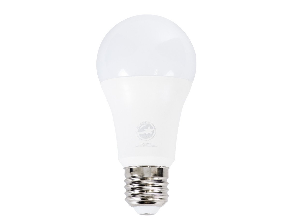 GloboStar® 60033 Λάμπα LED E27 A60 Γλόμπος 15W 1500lm 260° AC 220-240V IP20 Φ6 x Υ11.9cm Ψυχρό Λευκό 6000K - 3 Years Warranty