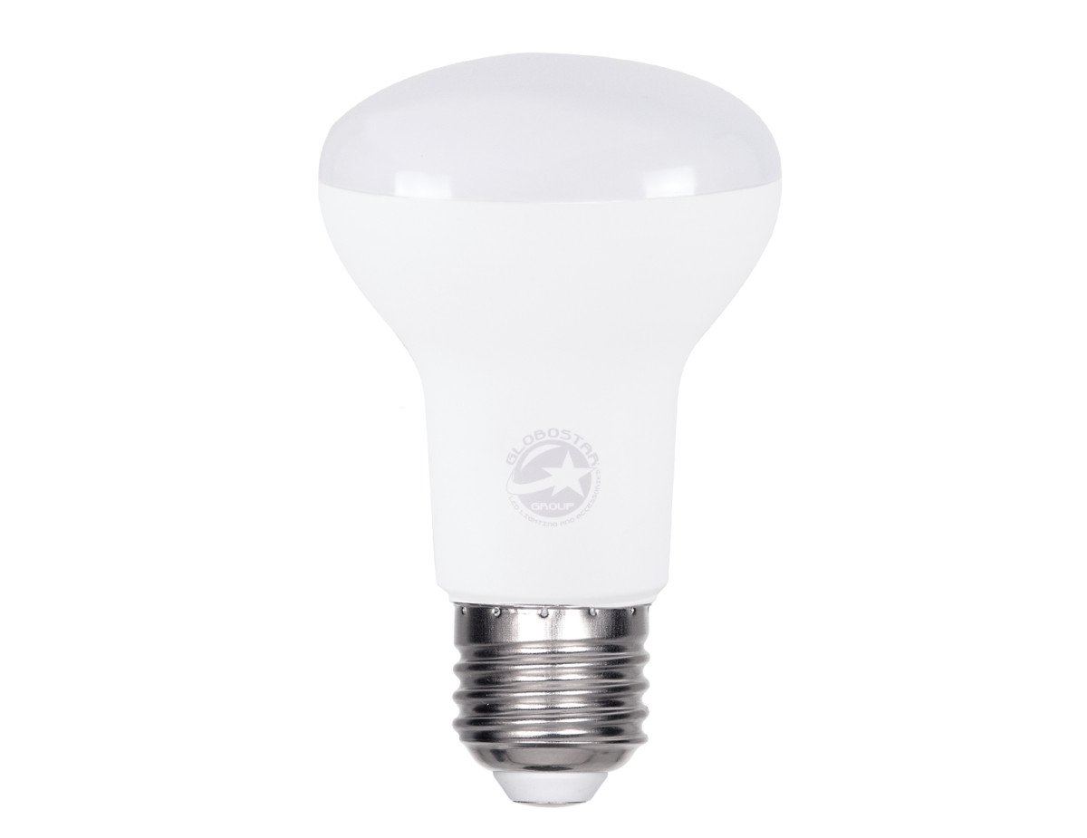 GloboStar® 60079 Λάμπα LED E27 R63 Σποτ 10W 970lm 120° AC 220-240V IP20 Φ6.3 x Υ10.4cm Φυσικό Λευκό 4500K - 3 Years Warranty