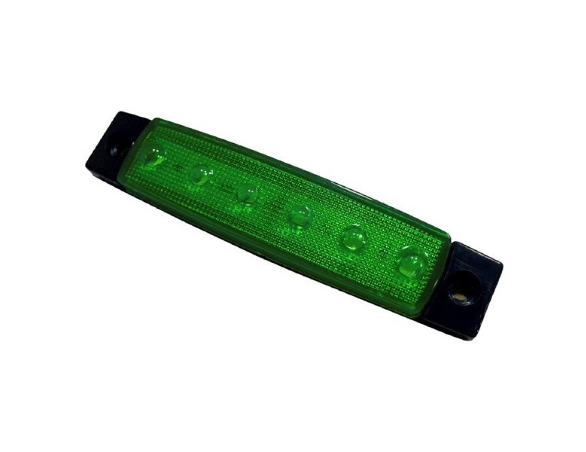 LED Φώτα Όγκου Φορτηγών Αδιάβροχο IP66 Πράσινο GloboStar 77472