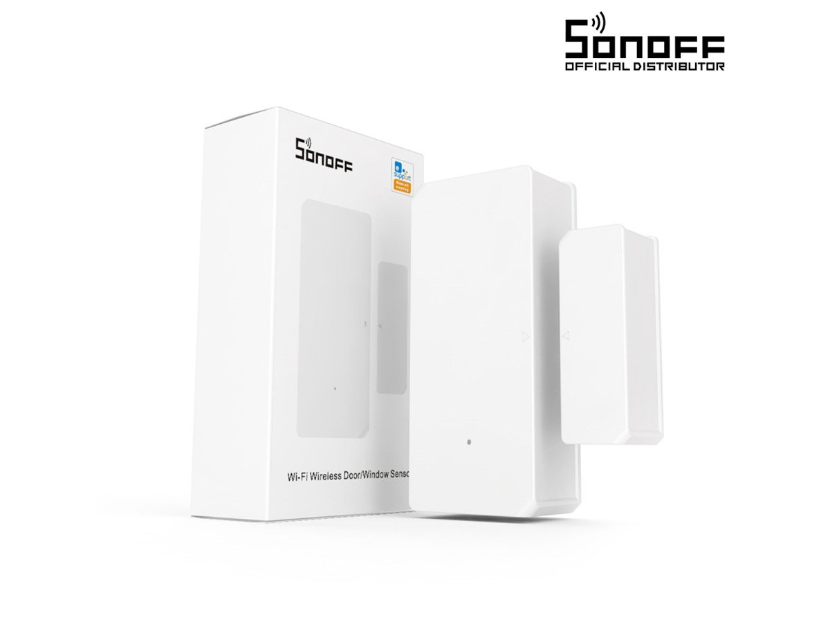 GloboStar® 80032 SONOFF DW2-R2 - Wi-Fi Wireless Door/Window Security Sensor