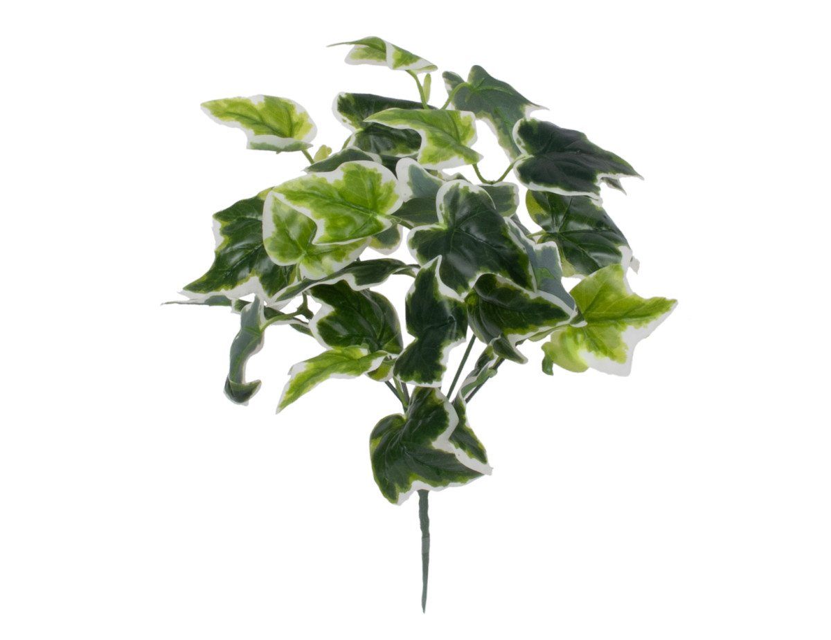 GloboStar® ALGERIAN IVY 78228 Τεχνητό Φυτό Αλγερινός Κισσός - Μπουκέτο Διακοσμητικών Φυτών - Κλαδιών με Φύλλωμα Πράσινο Υ30cm