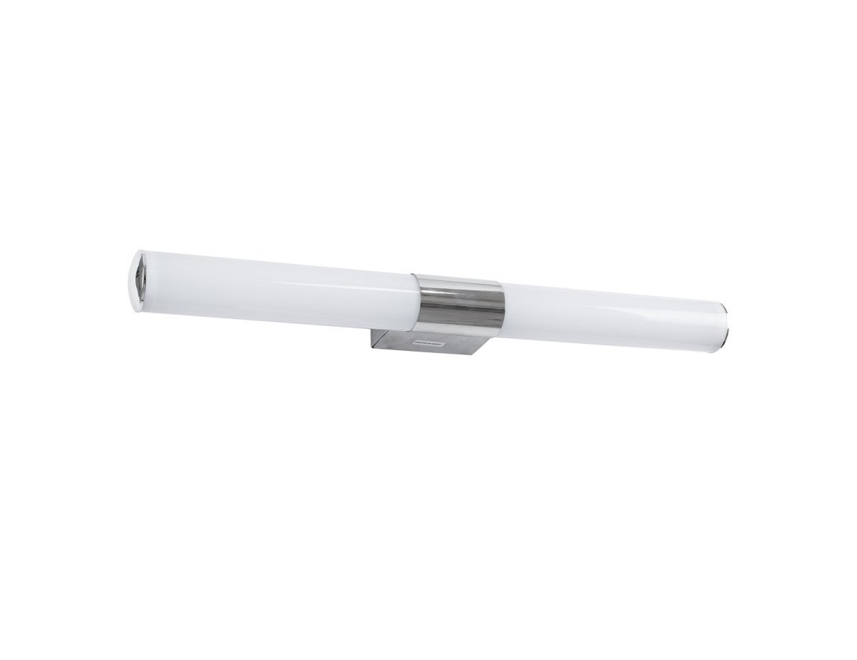 GloboStar® RHEA 85827 Μοντέρνο Φωτιστικό Καθρέπτη Μπάνιου LED 14W 1582lm 360° AC 220-240V - Φυσικό Λευκό 4000K - Μ54 x Π9.5 x Υ5cm Νίκελ - Λευκό