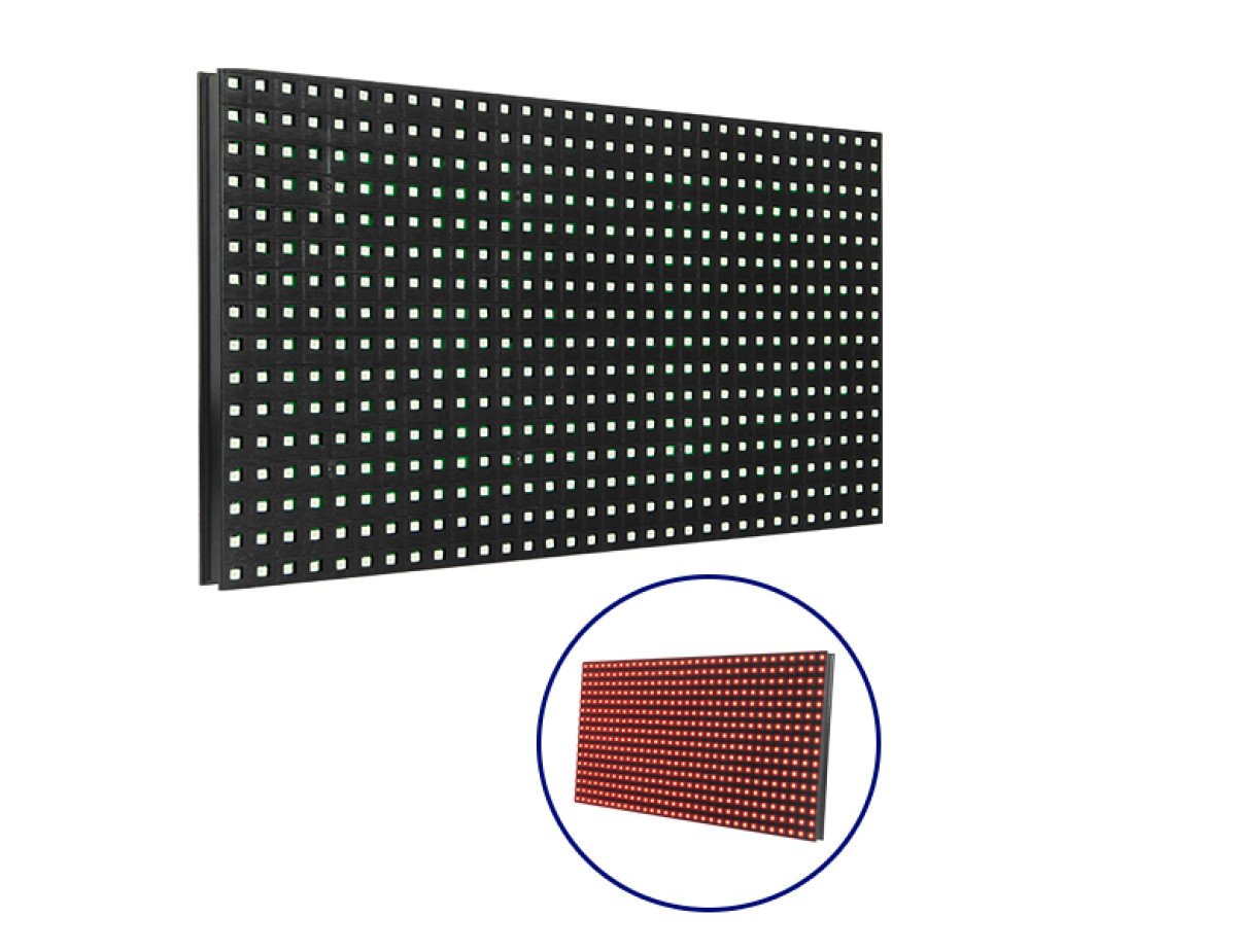 Ανταλλακτικό Panel Module P10 SMD 2835 32x16cm για Κυλιόμενη Πινακίδα LED Κόκκινο Αδιάβροχο IP65 GloboStar 91100