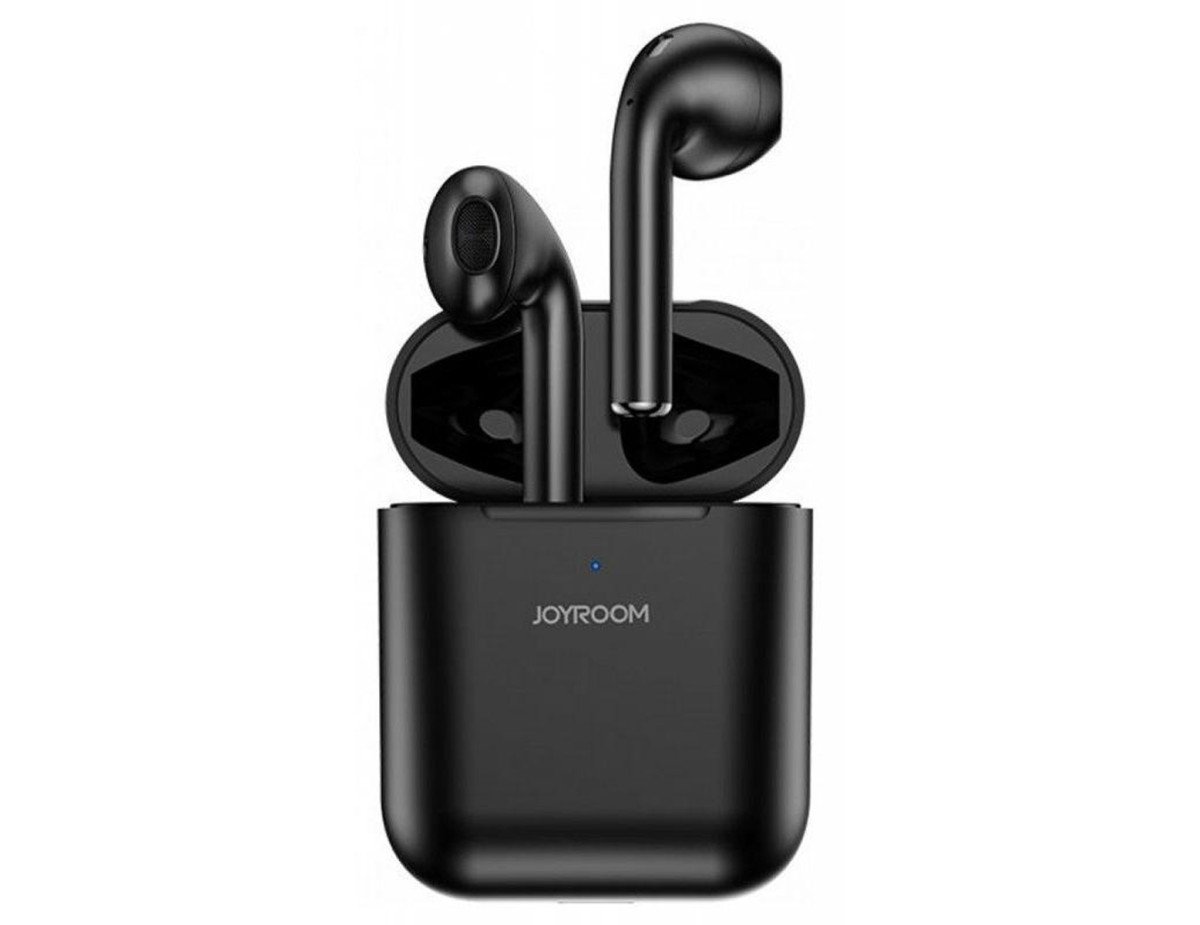 GloboStar® 87051 JOYROOM Originals JR-T03S TWS Earphones με Θήκη Φόρτισης True Wireless Bluetooth V5.0 Binaural Συμβατό με iOS & Android Μαύρο