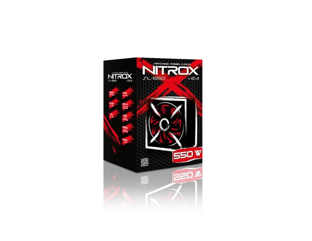 Psu ATX Nitrox SL-550W v 2.4