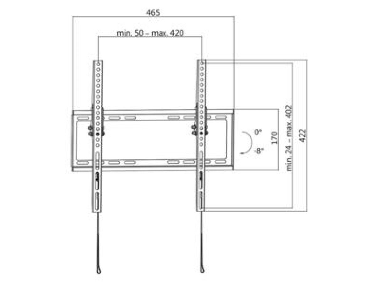 TV Bracket Logilink Tilt BP0010