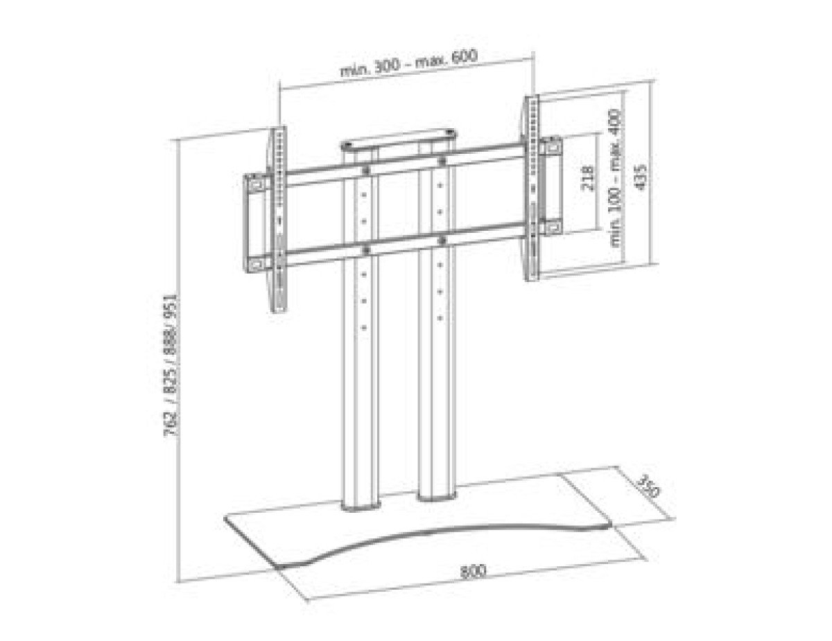 TV stand Logilink Fixed BP0024