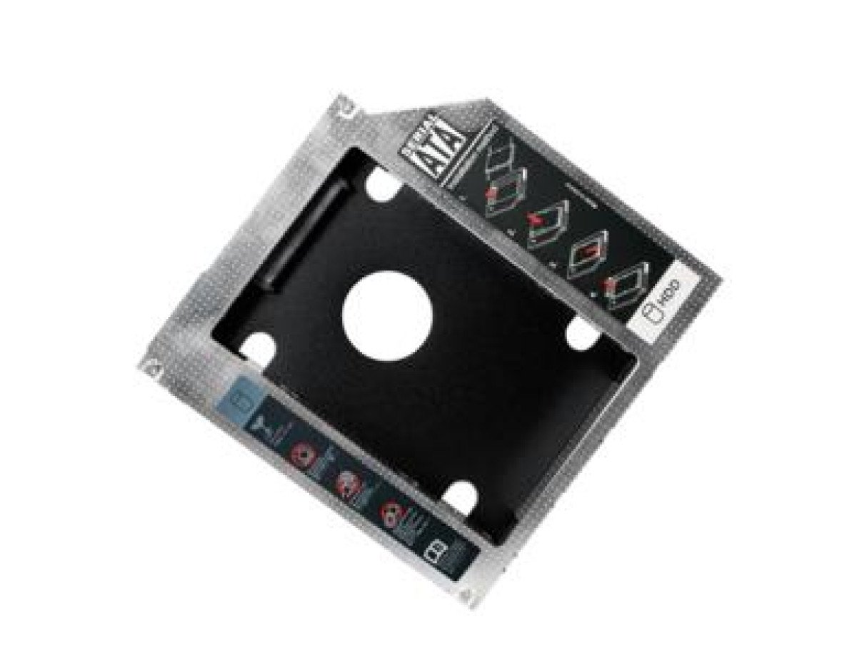 Drive Slot 2nd SATA HDD Caddy for a 12.7 mm high CD/DVD/Blue-ray LogiLink AD0016