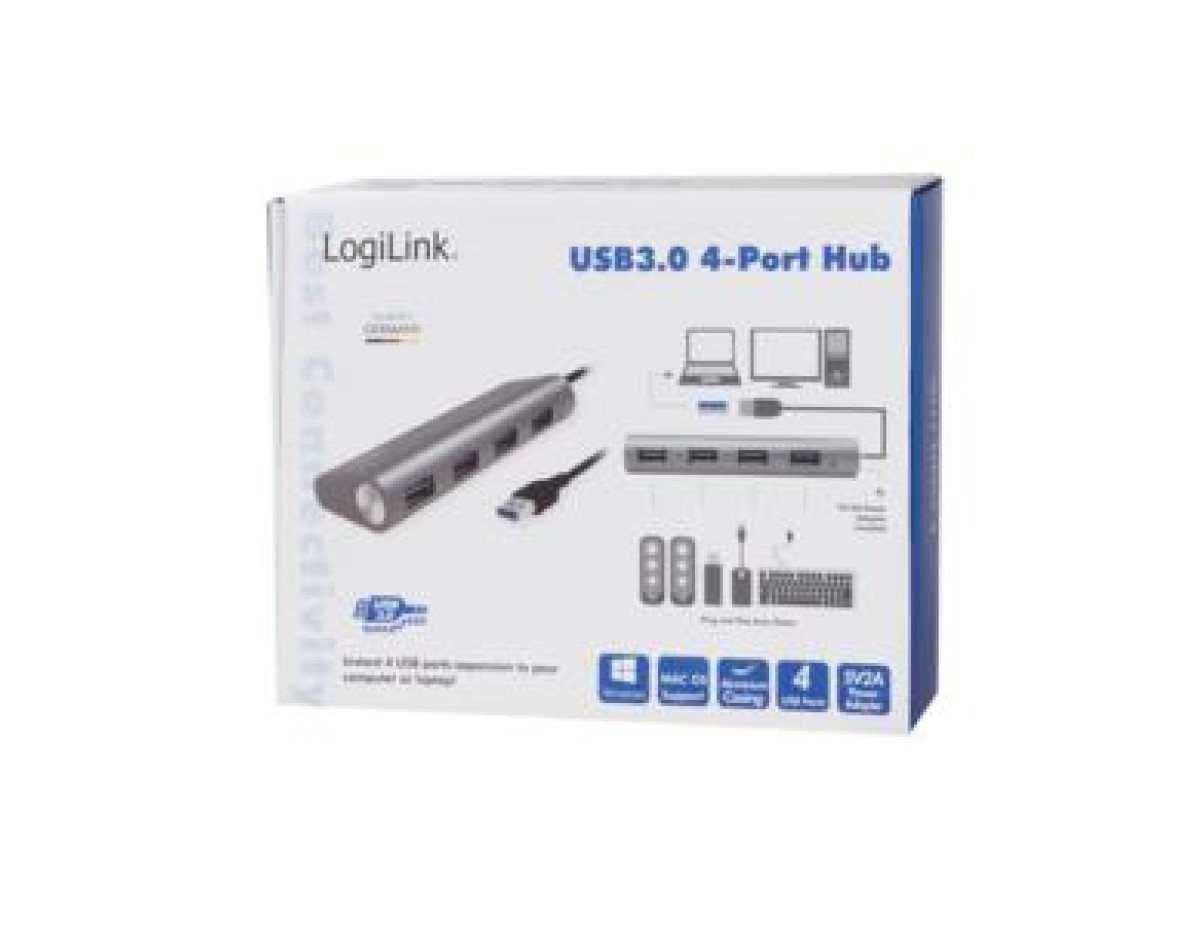 Hub USB 3.0 + PSU Logilink UA0307