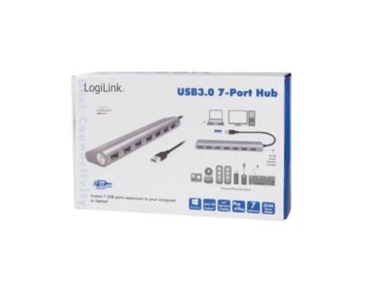 Hub USB 3.0 + PSU Logilink UA0308