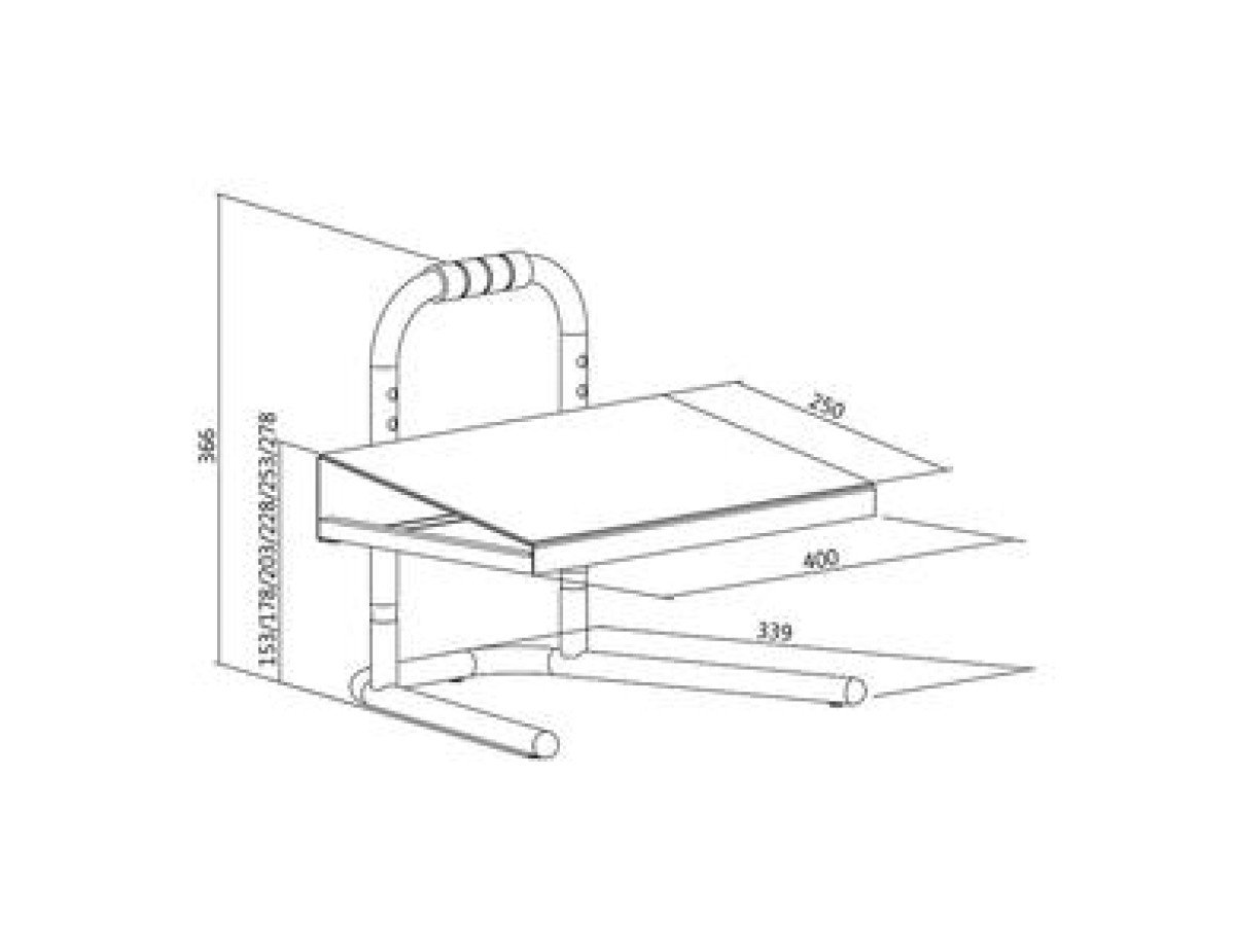 Footrest Adjustable Logilink EO0007