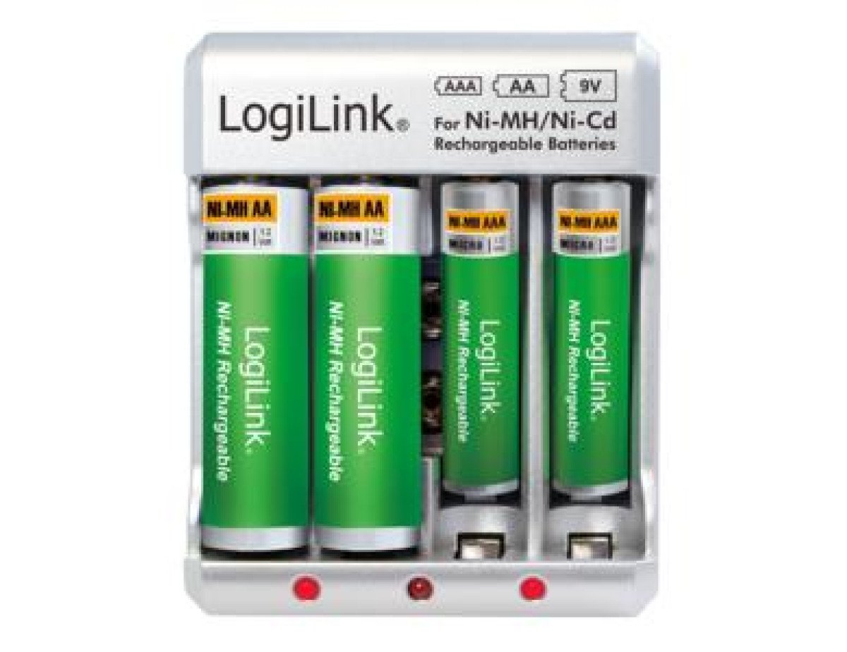 Charger  for Rechargeable Batteries LogiLink PA0168