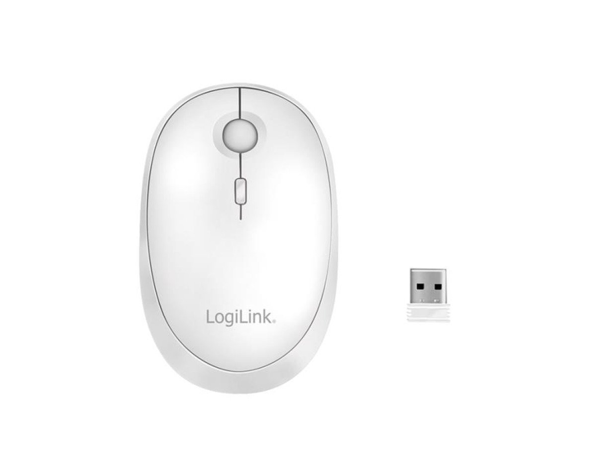 Mouse Wireless 2.4 GHz & Bluetooth Logilink ID0205 W