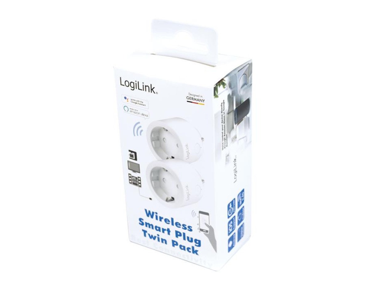 Smart Wi-Fi Socket Logilink PA0200 2 pack