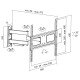 TV Bracket Logilink Tilt & Swivel BP0019