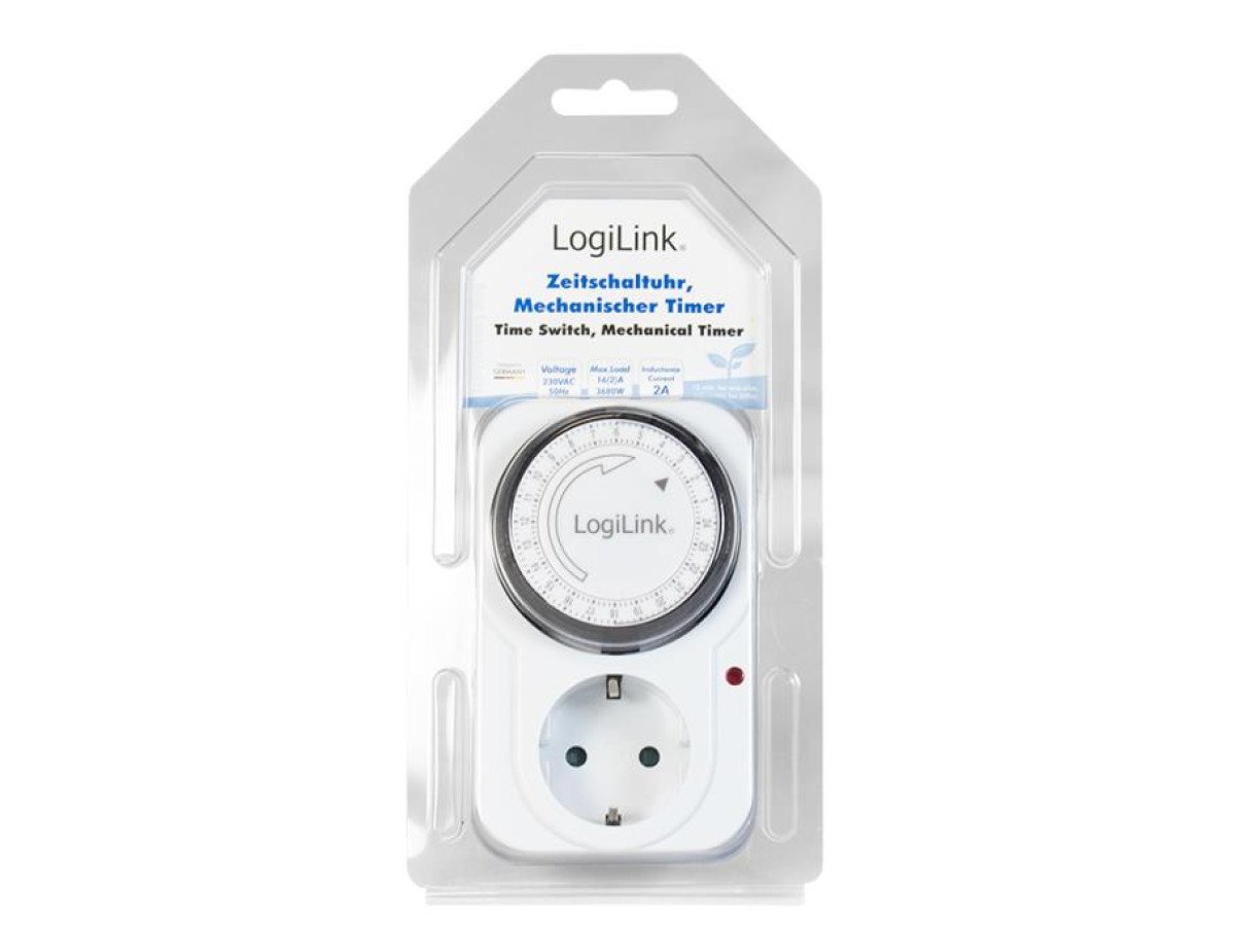 Smart Socket with Mechanical Timer Logilink ET0001