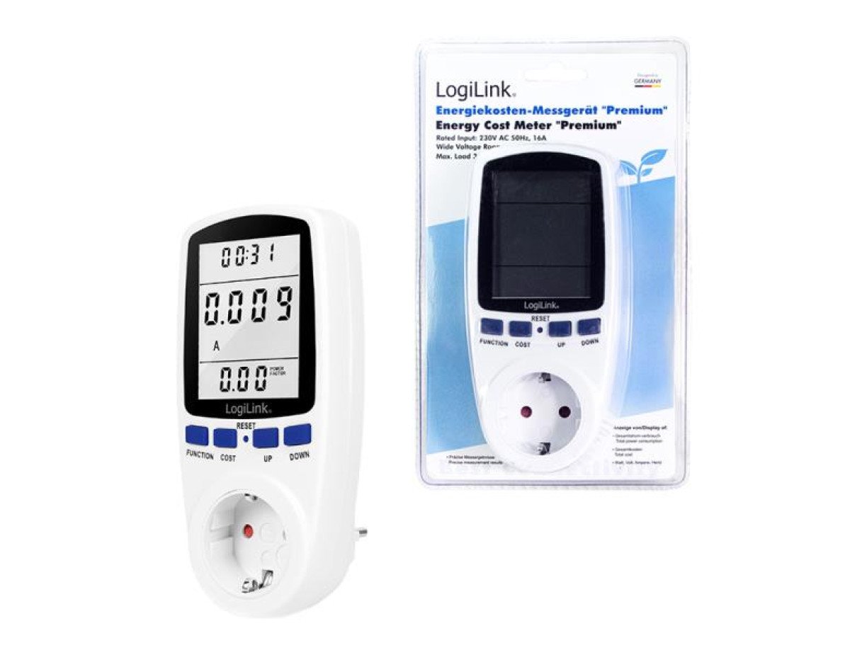 Energy cost meter Premium Logilink EM0003