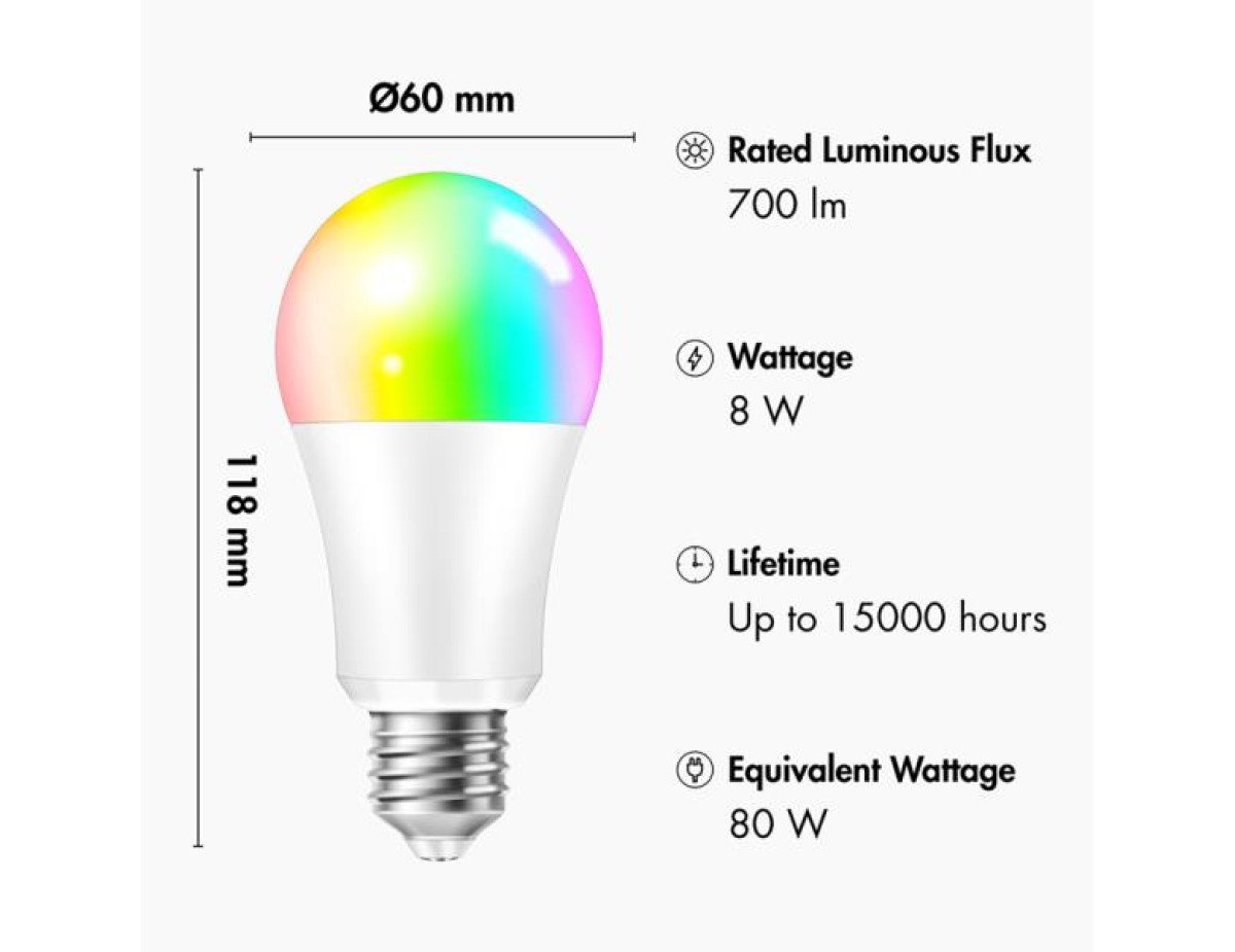 Wi-Fi smart LED Bulb Logilink SH0121