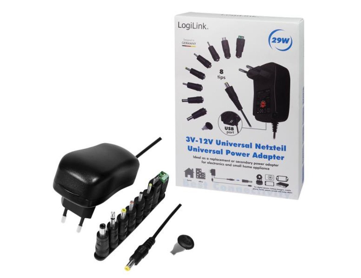 AC Adaptor 12W Logilink PA0167