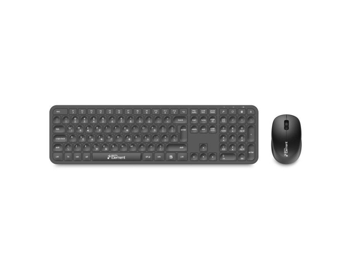 Keyboard & Mouse Wireless Element KB-700WMS