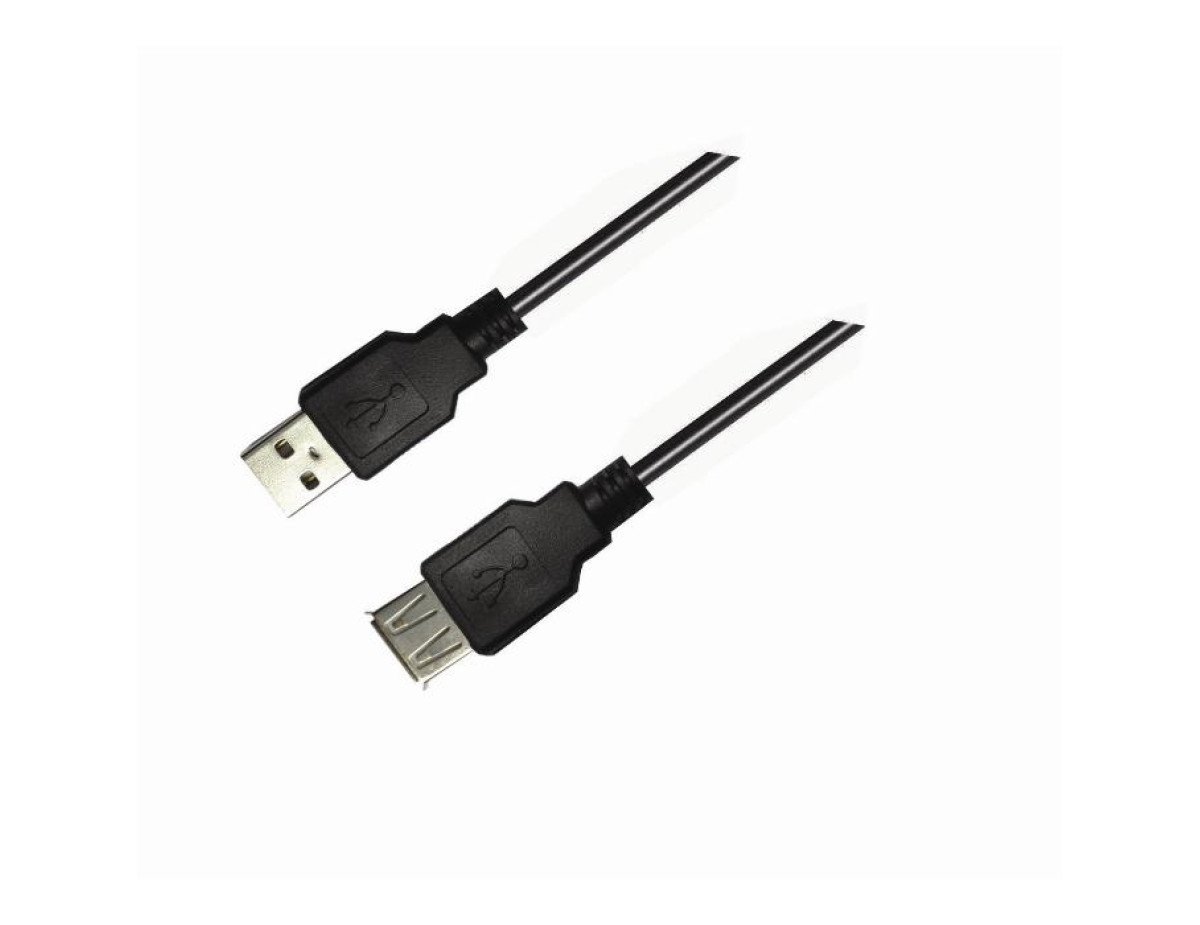 Cable USB M/F 5m Aculine USB-003