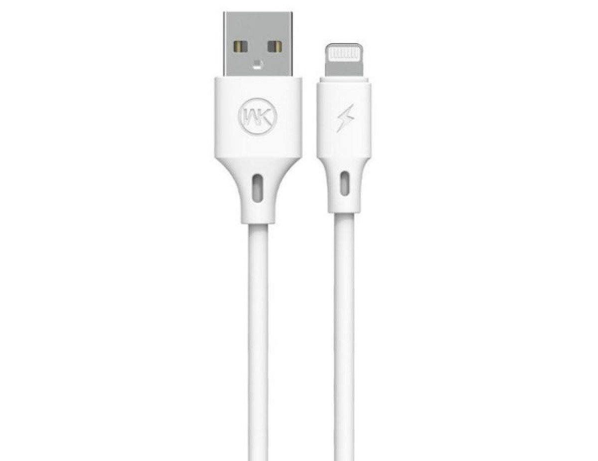 Charging Cable WK i6 White 1m Full Speed Pro WDC-092 2.4A