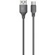 Charging Cable WK TYPE-C Black 1m Full Speed Pro WDC-092 2.4A