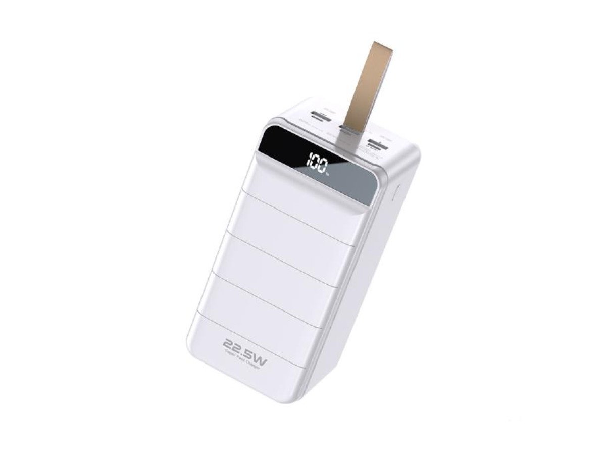 Power Bank WK 80000mAh MINRE PD20W+3xQC3.0 22.5W White WP-271