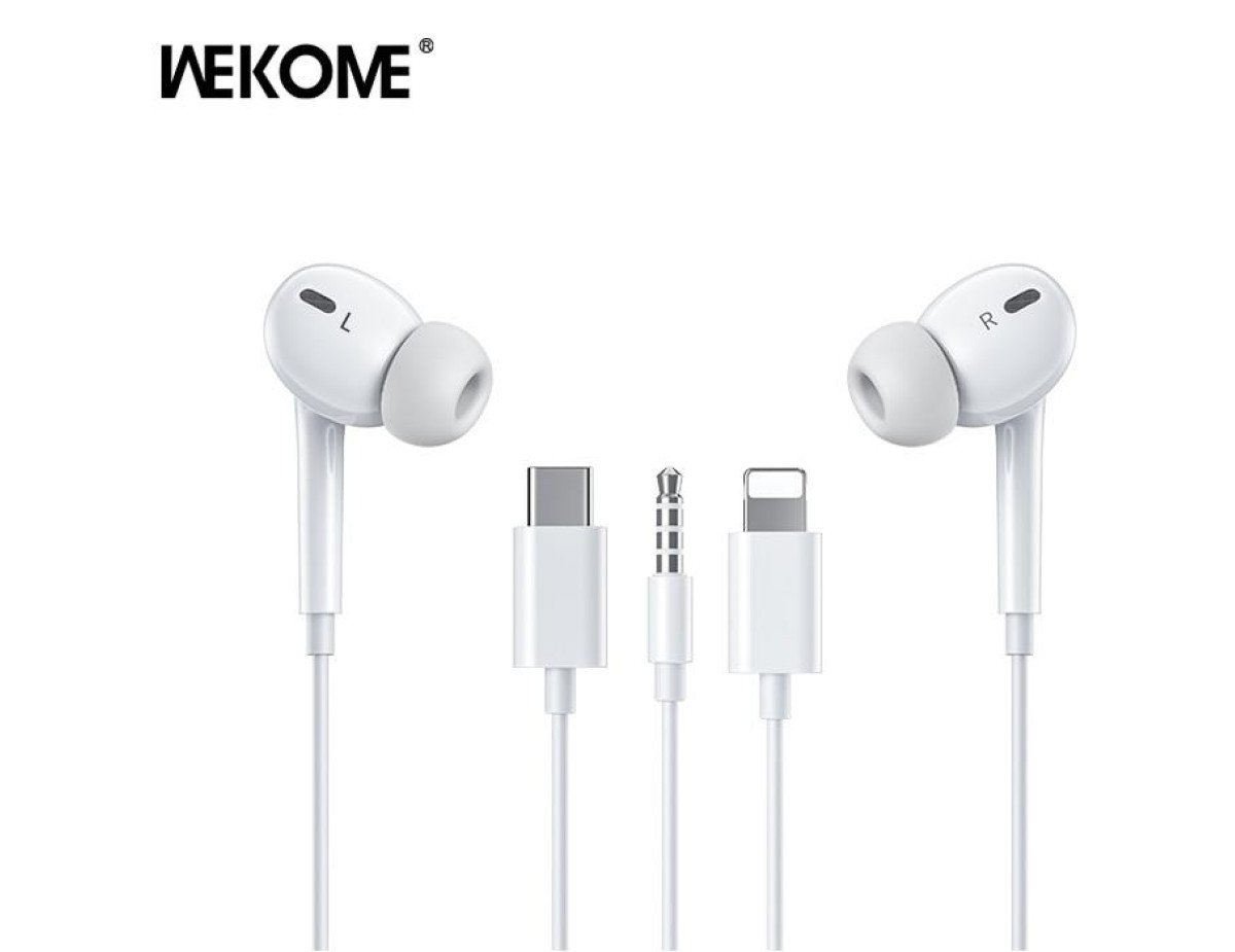 Earphone WK YA17 White