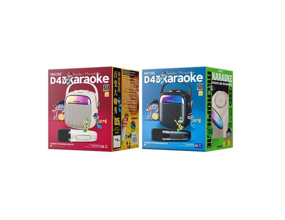 Speaker BT WK D43 mini Karaoke Black