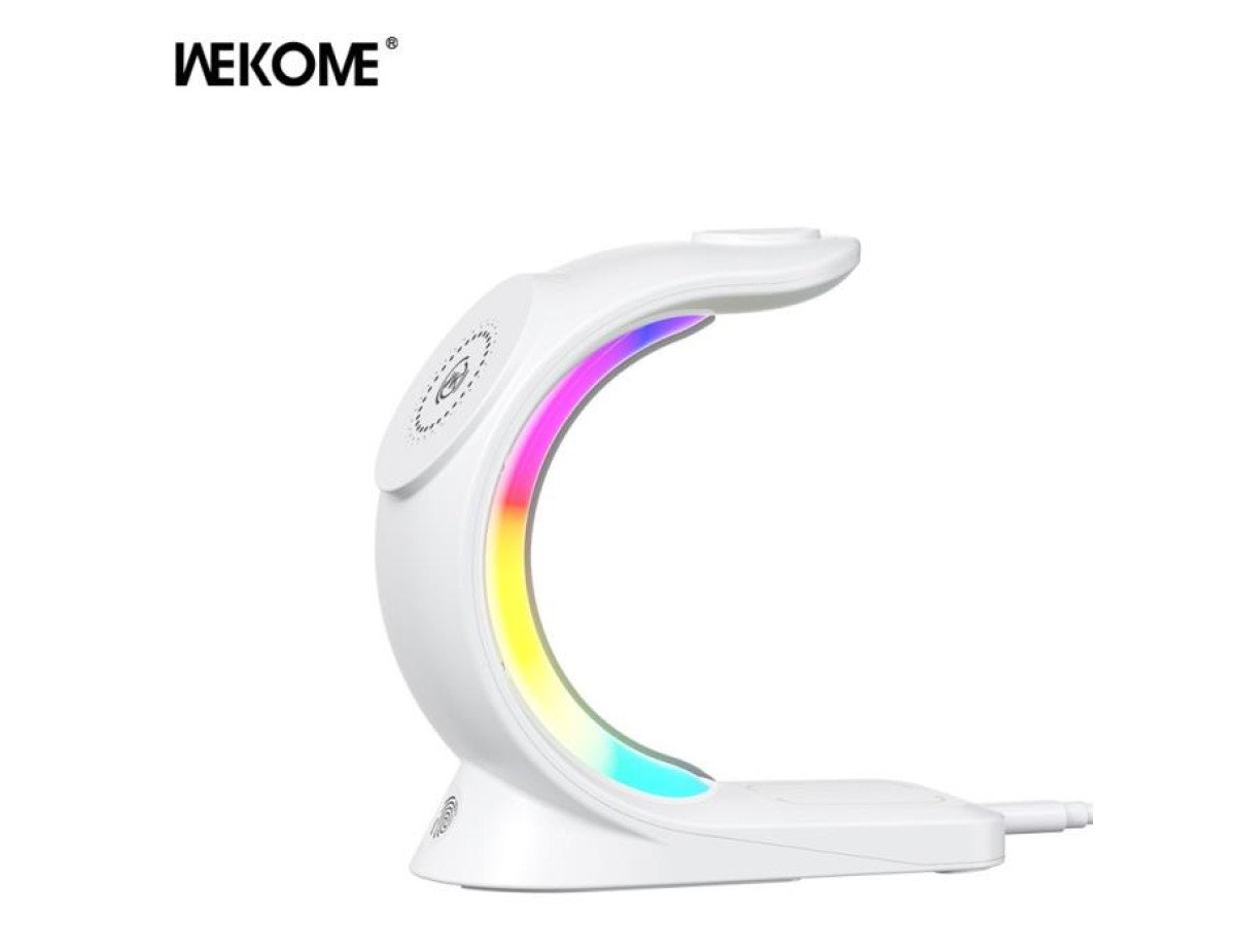 Wireless Magnetic Charger/Stand 4in1 15W WK WP-U169 White