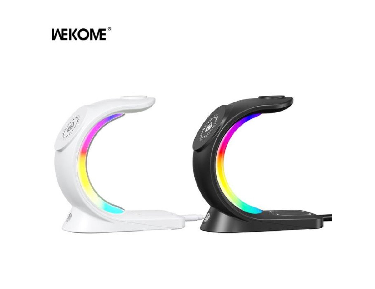 Wireless Magnetic Charger/Stand 4in1 15W WK WP-U169 White