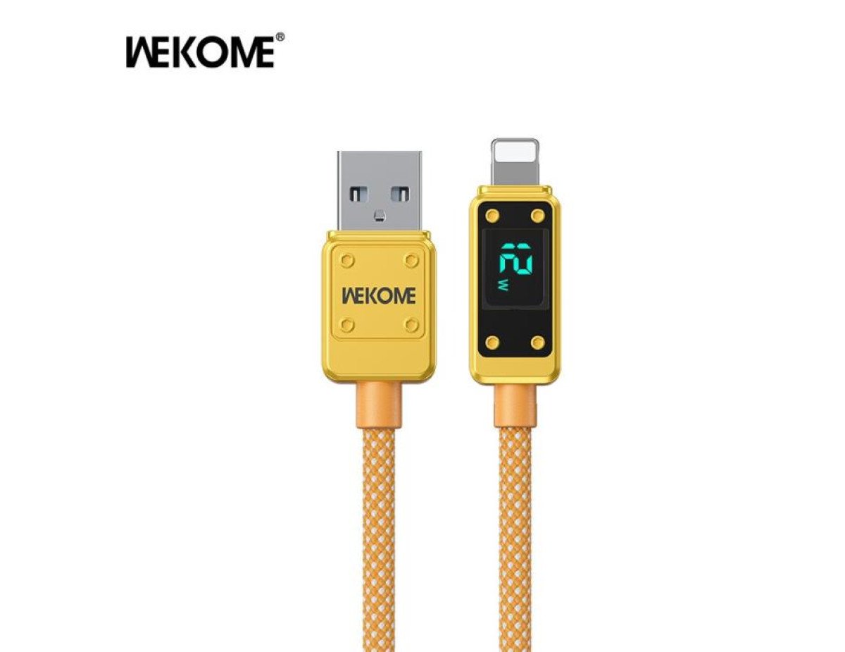 Charging Cable WK i6 Vanguard Gold 1m WDC-06 2.4A