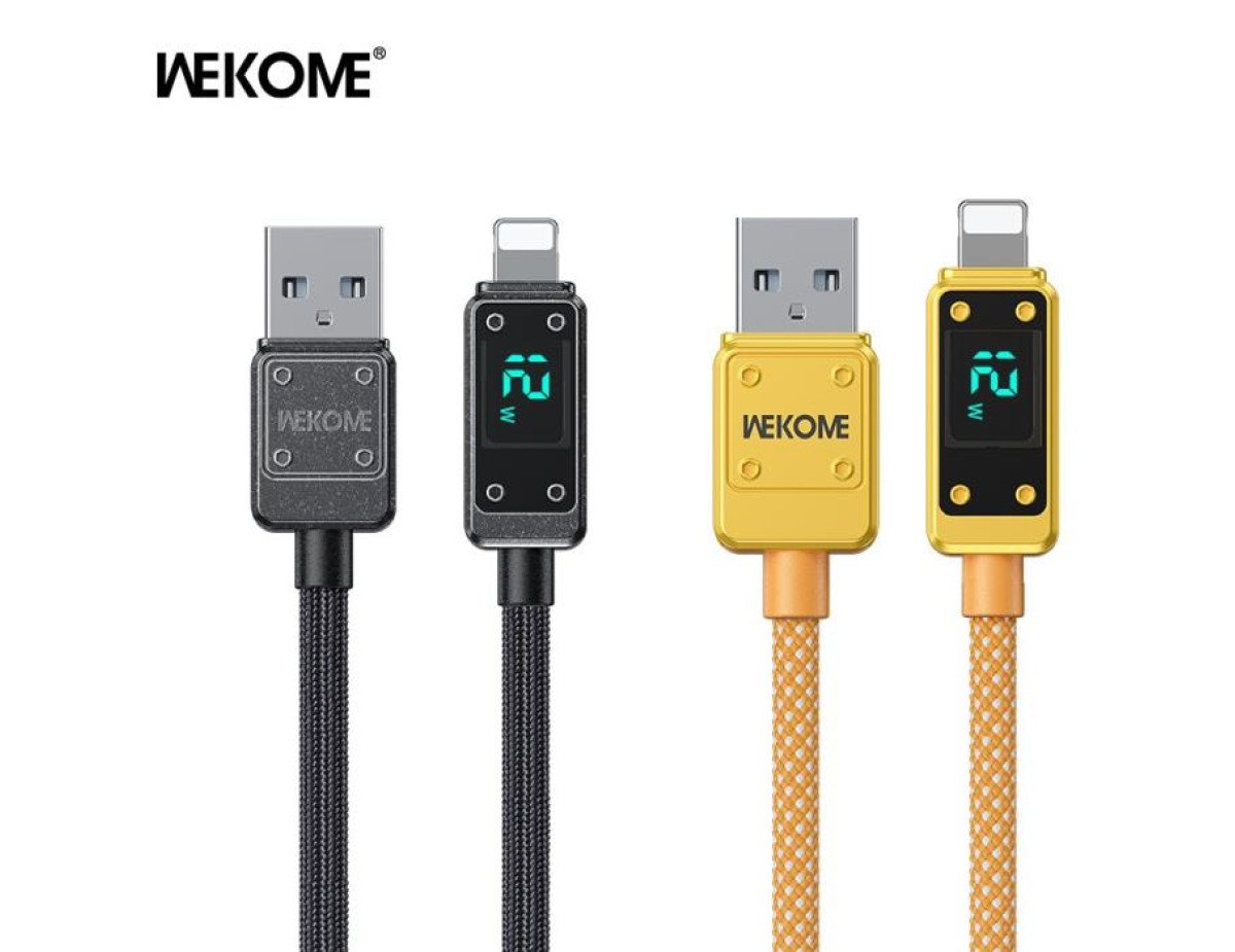 Charging Cable WK i6 Vanguard Gold 1m WDC-06 2.4A