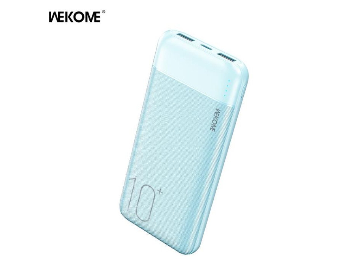 Power Bank WK 10000mAh 10W USBx2 Blue WP-01