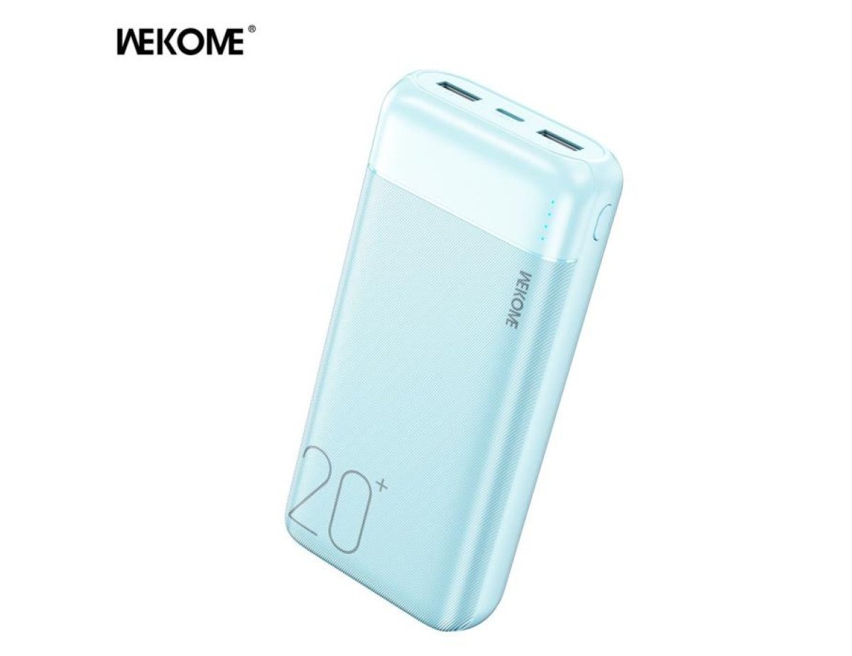 Power Bank WK 20000mAh 10W USBx2 Blue WP-02