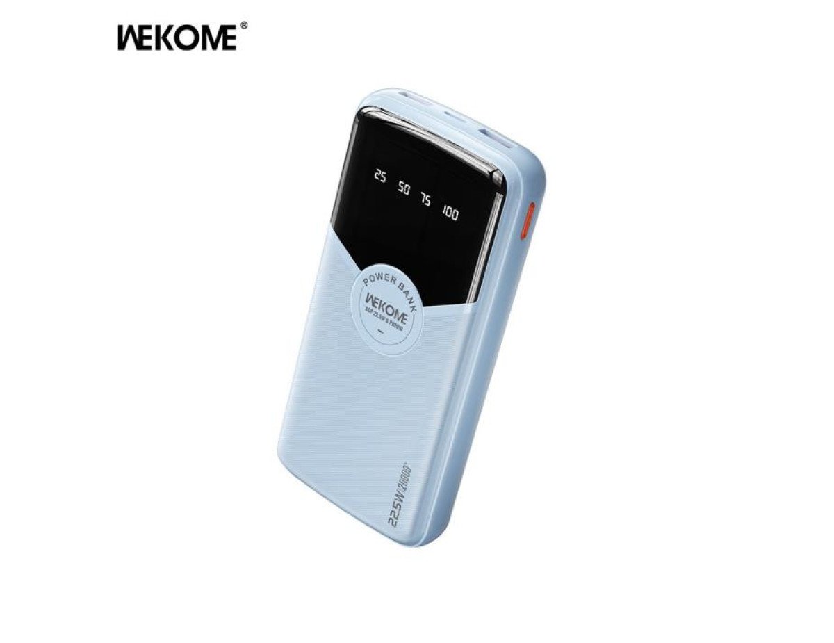 Power Bank WK 20000mAh 22,5W PDx1 & QC2.0x2 Blue WP-43