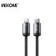 Charging Cable WK 35W PD TYPE-C/i6 Black 1m WDC-33 3A