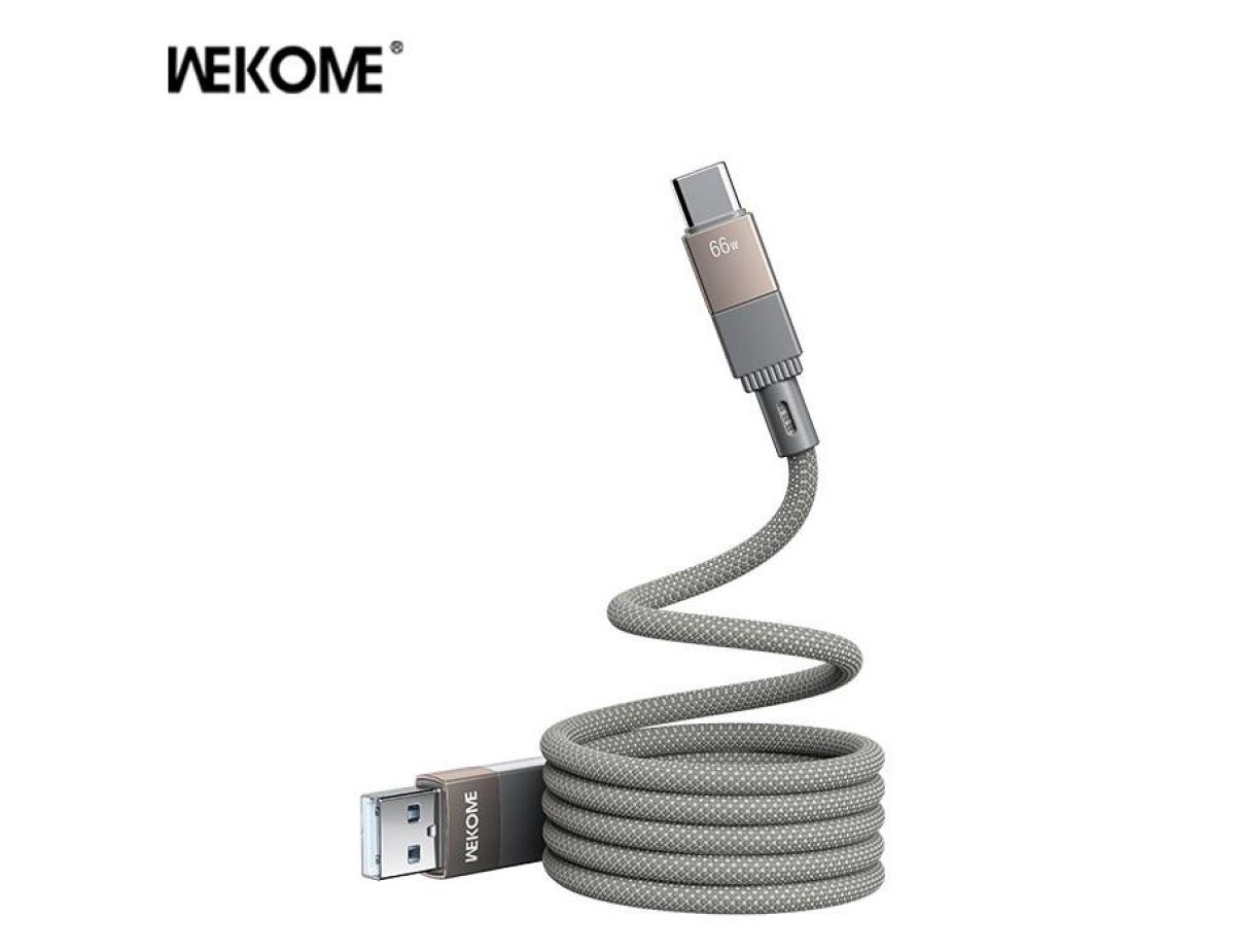 Charging Cable WK 66W TYPE-C Grey 1m WDC-45