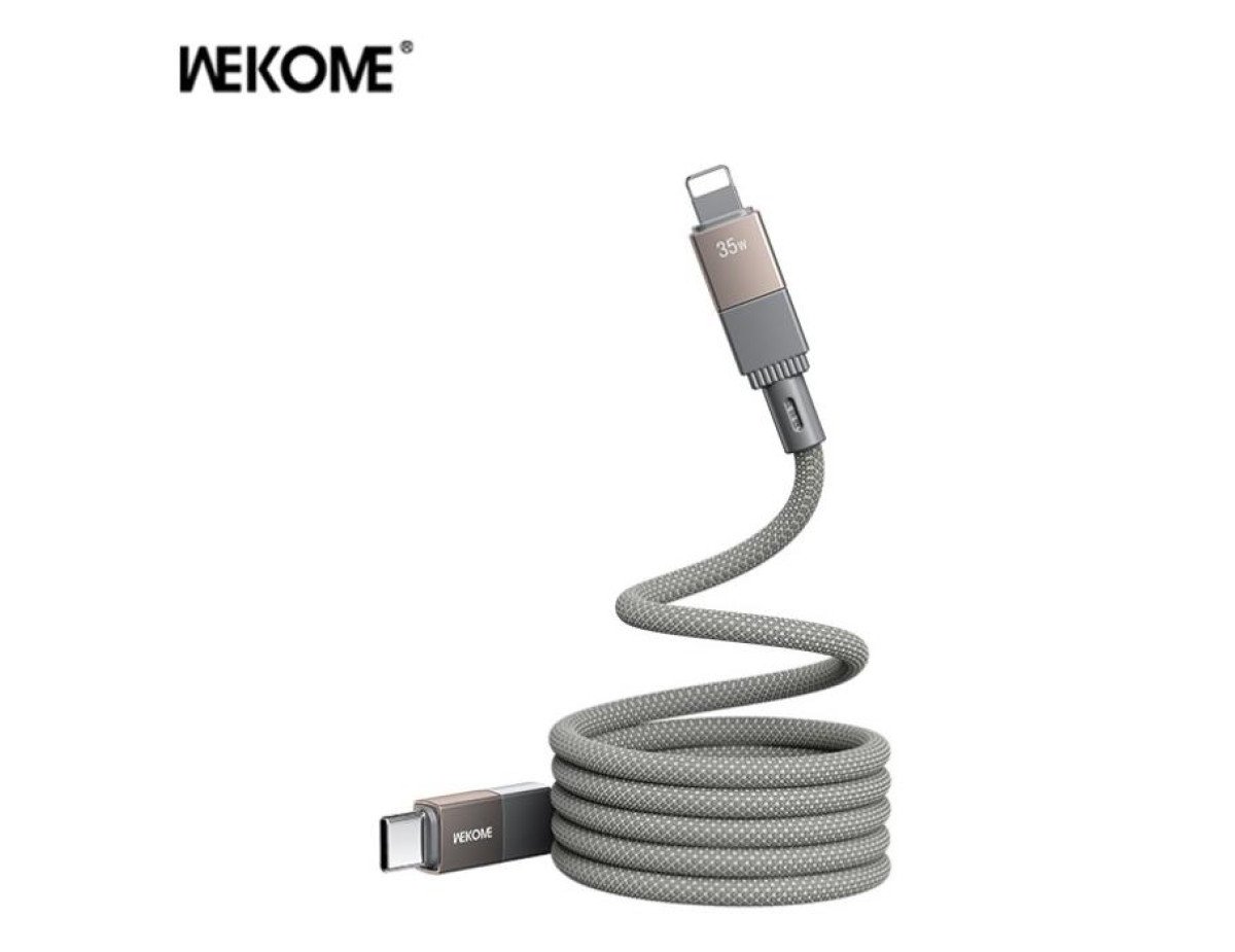 Charging Cable WK 35W PD TYPE-C/i6 Grey 1m WDC-47