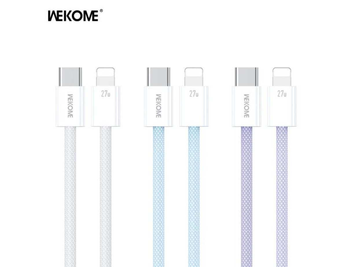 Charging Cable WK 27W PD TYPE-C/i6 Blue 1m WDC-21