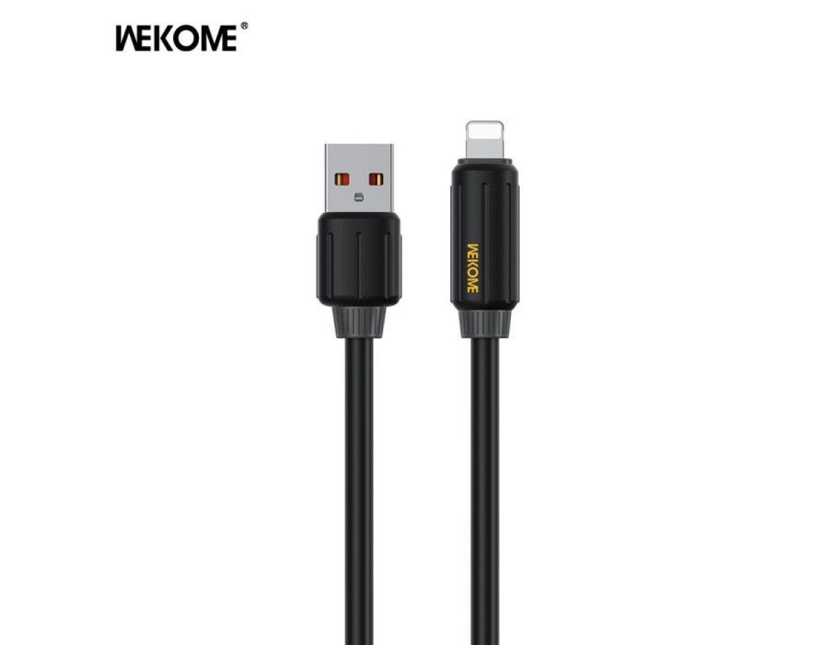 Charging Cable WK i6 Black 1m WDC-27i 3A