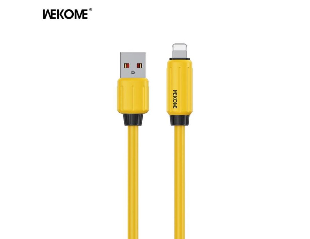 Charging Cable WK i6 Yellow 1m WDC-27i 3A