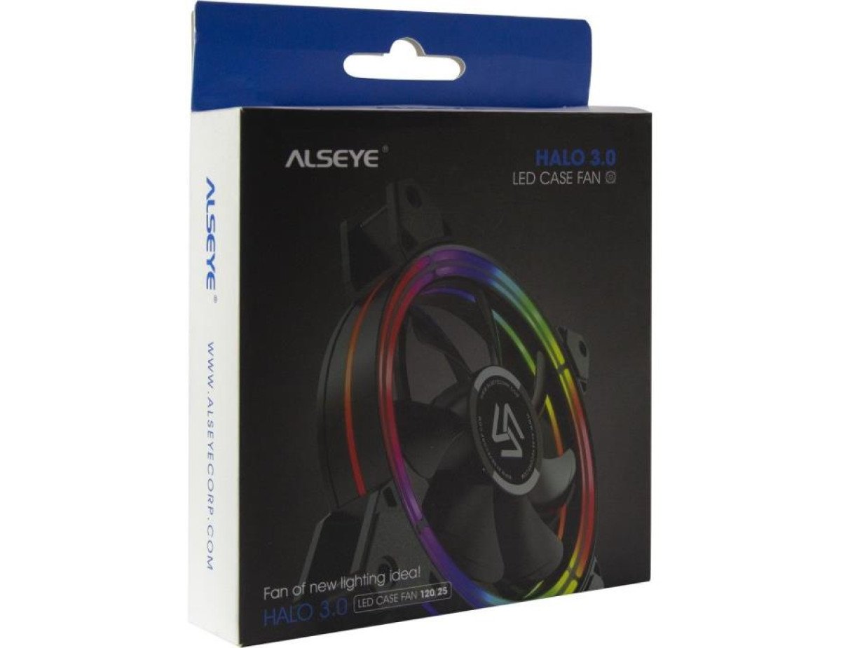 Case Cooler 12cm RGB-Fan  Alseye HALO 4.0