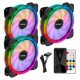 Case Cooler 12cm RGB-Fan x3 kit Alseye HALO 4.0