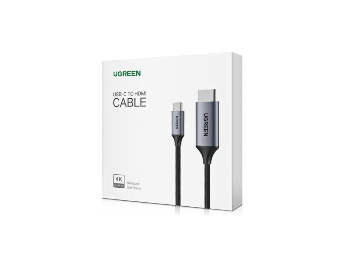 Type-C to HDMI 4K 1.5m UGREEN MM142 Gray 50570