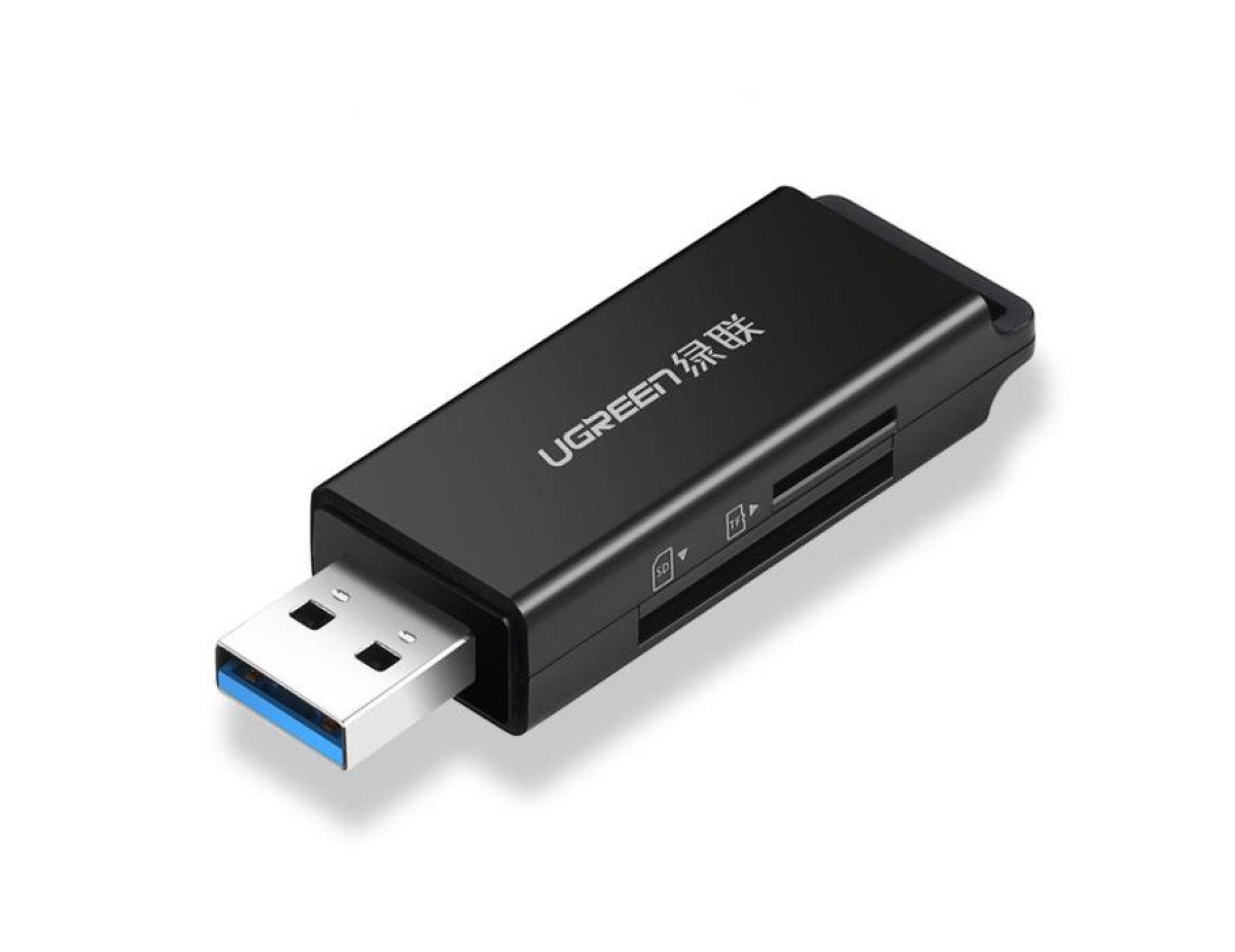 Card Reader UGREEN CM104 USB 3.0 Black 40752