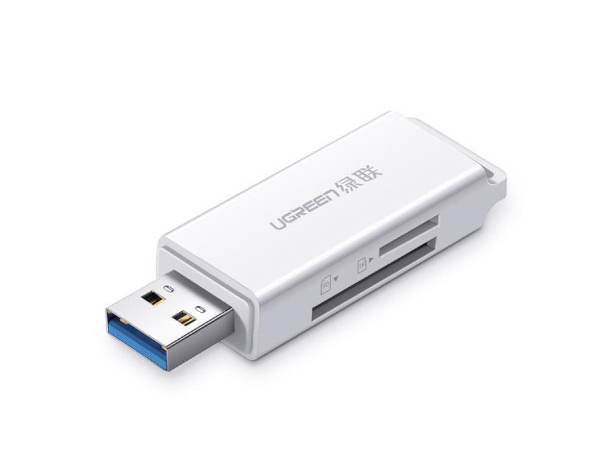 Card Reader UGREEN CM104 USB 3.0 White 40753