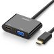 HDMI to VGA/HDMI Converter w Audio UGREEN CM101 40744